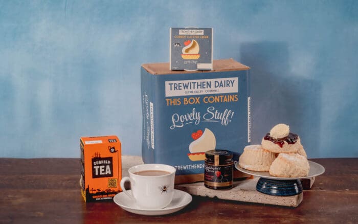 Cornish Cream Tea Hamper For Two