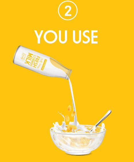 2 - You use