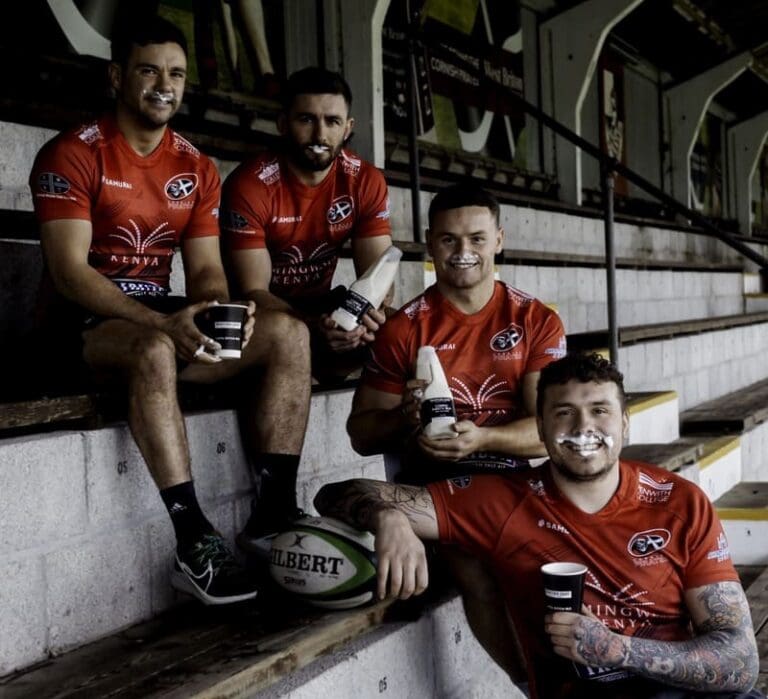 Cornish Pirates Launch Milk Moustache Campaign