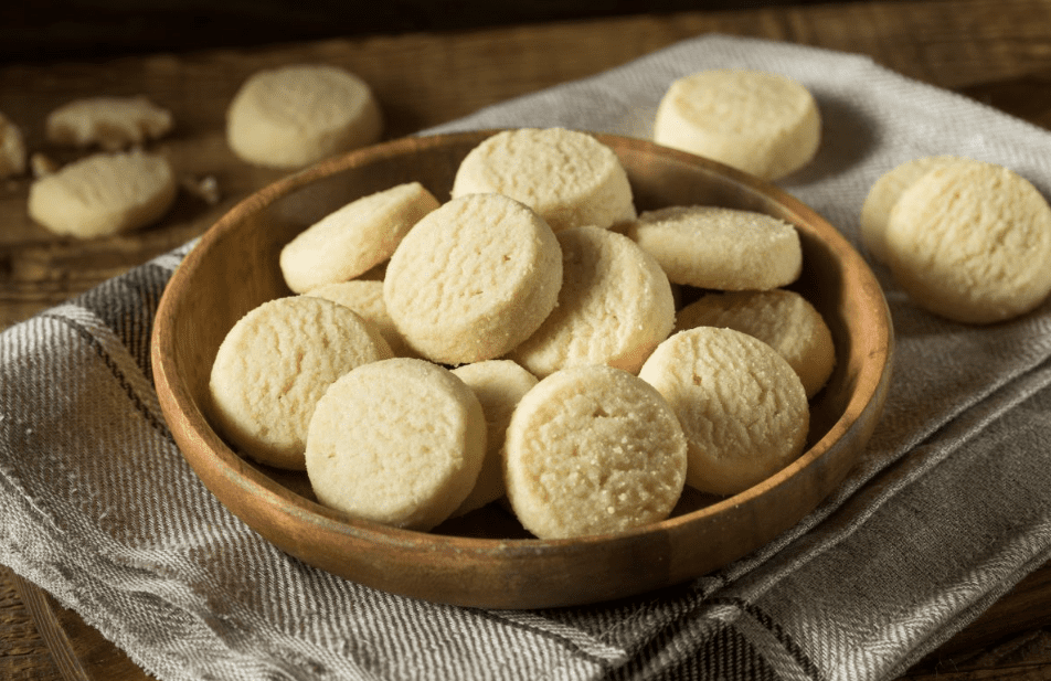 lemon shortbread biscuits