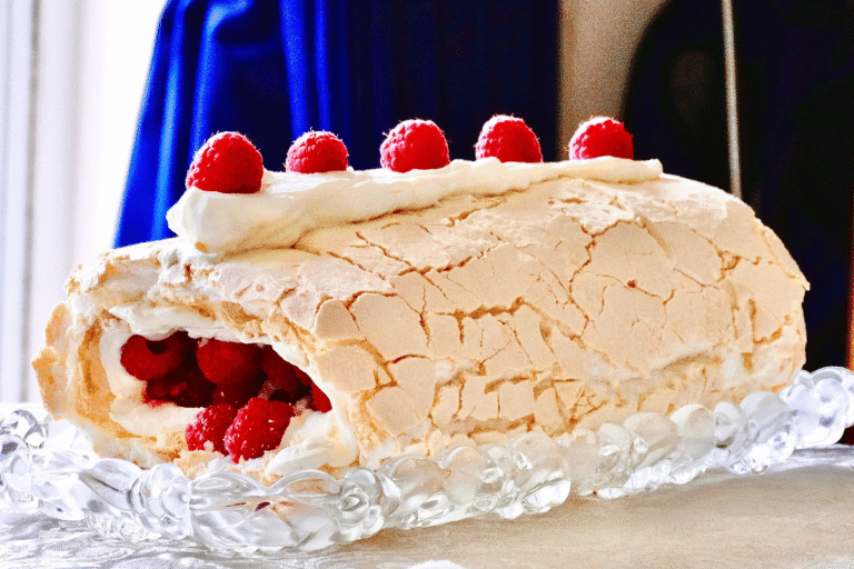A Simple Raspberry Roulade Recipe - Trewithen Dairy